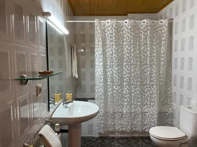 Un baño de Hotel Rural Cal Amadeu