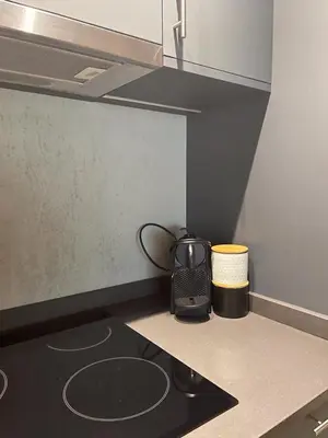 Una cocina o zona de cocina en Apartaran 407 con terraza