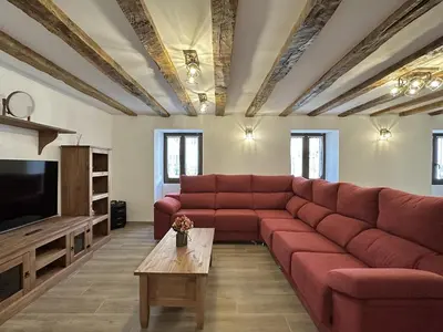 Zona de estar de Casa Rural Sutegia