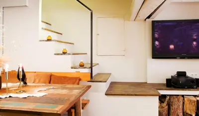 Una televisión o centro de entretenimiento en Clauhomes Galliner de Tarres