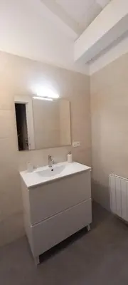 Un baño de Apartamentos en Baztan HIRU KABI, BAGA