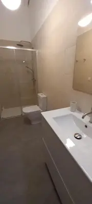 Un baño de Apartamentos en Baztan HIRU KABI, BAGA