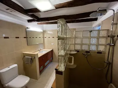 Un baño de Apartaments rurals CAL PARRO, Batea (Terra Alta)