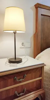 Cama o camas de una habitación en Apartaments rurals CAL PARRO, Batea (Terra Alta)
