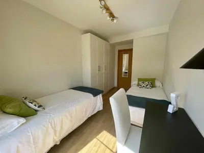Cama o camas de una habitación en Zabella Mercado central