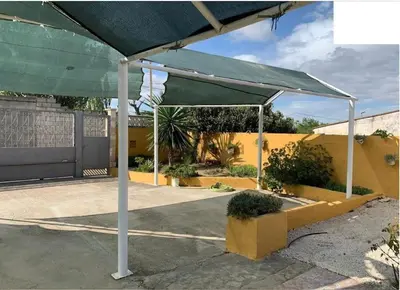 Plano de Habitaciones en planta superior independiente con piscina - barbacoa