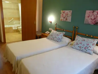 Cama o camas de una habitación en Hotel Nice