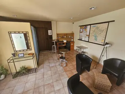 Zona de estar de Hostal JP y Estudios