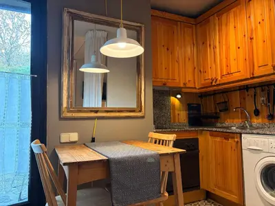 Una cocina o zona de cocina en Confort nórdico en la montaña - Besiberri 4