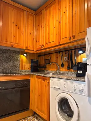 Una cocina o zona de cocina en Confort nórdico en la montaña - Besiberri 4