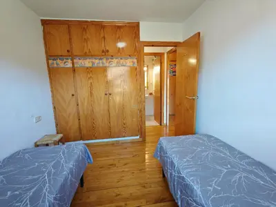 Cama o camas de una habitación en Ambiente cálido y luminoso- Confort rústico - Falcó 5