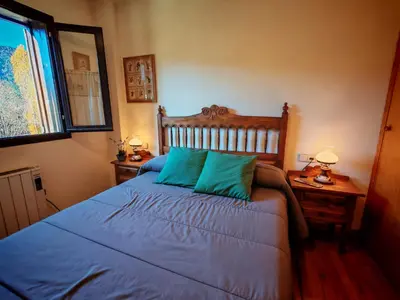 Cama o camas de una habitación en Chimenea, cama grande y vistas- Escapada romántica perfecta - Falcó 16