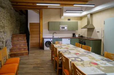 Una cocina o zona de cocina en Casa Barambán