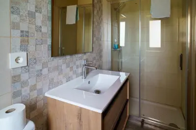 Un baño de Casa Barambán