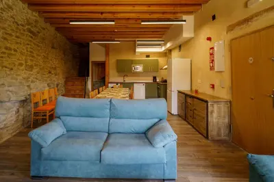 Zona de estar de Casa Barambán