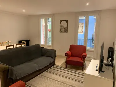 Zona de estar de Casa Mery Pamplona