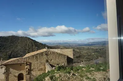 Paisaje cerca de este albergue