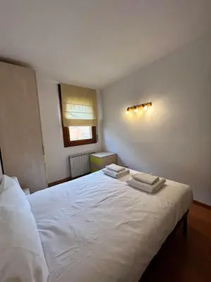 Cama o camas de una habitación en Allotjament Sanuy a Tremp