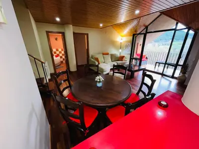 Zona de estar de APARTAMENTOS RioMonte 5 - DeLuxe con Jacuzzi
