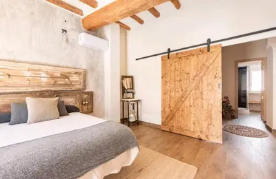 Cama o camas de una habitación en Tu refugio