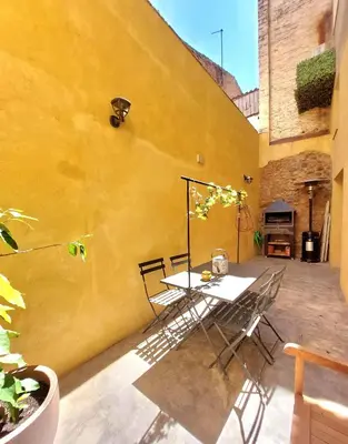 Un patio o zona al aire libre en Tu refugio