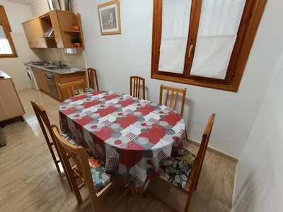 Una cocina o zona de cocina en Casa Rural Natalia