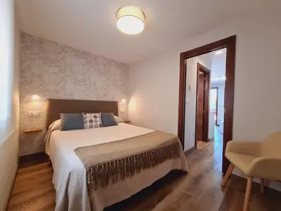 Cama o camas de una habitación en Puente viejo