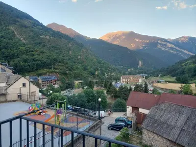 Vista general de una montaña o vista desde el apartamento