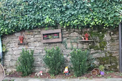 Jardín al aire libre en Casa Rural Anie