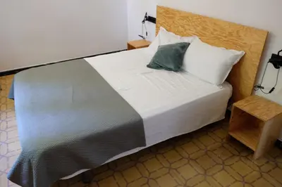 Cama o camas de una habitación en Les Cases del Moliner