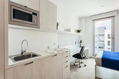 Una cocina o zona de cocina en Soto House Pamplona