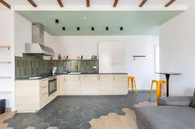 Una cocina o zona de cocina en SB2 - Apartamento moderno 2 dormitorios, 4º sin ascensor, muy céntrico