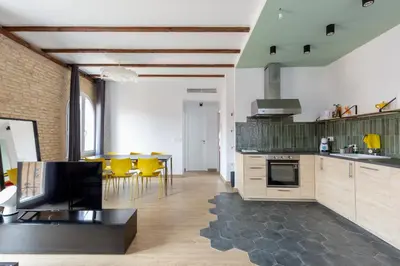 Una cocina o zona de cocina en SB2 - Apartamento moderno 2 dormitorios, 4º sin ascensor, muy céntrico