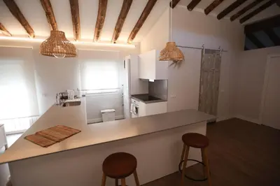 Una cocina o zona de cocina en 18 Torres Estébanes
