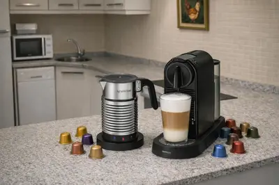 Utensilios para hacer té y café en Vall Fosca - Apartamento con espectaculares vistas y jardín privado