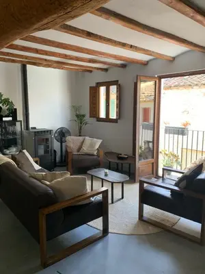 Zona de estar de Casa Valleta
