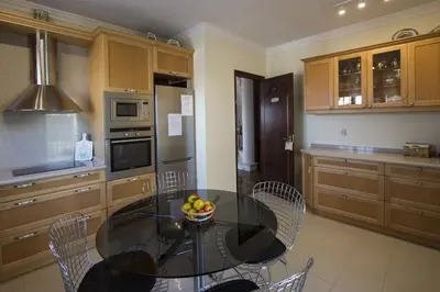 Una cocina o zona de cocina en Catalunya Casas Close to Salou and just steps from the village!