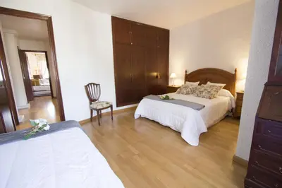 Cama o camas de una habitación en Catalunya Casas Close to Salou and just steps from the village!