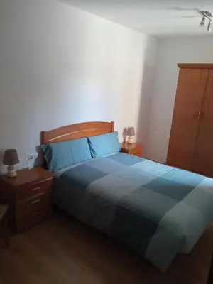 Cama o camas de una habitación en Apartamento Casa Leonora