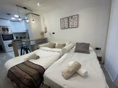 Cama o camas de una habitación en Casa Pilarica | Casco Antiguo