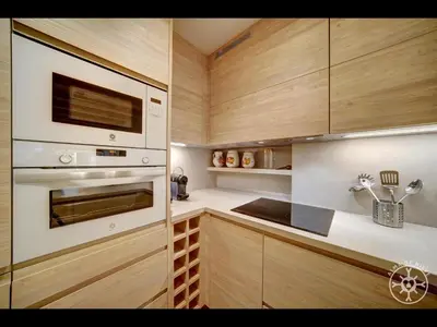 Una cocina o zona de cocina en TORTUGA de Alma de Nieve