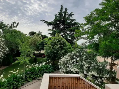 Jardín al aire libre en VILLA AFRICA