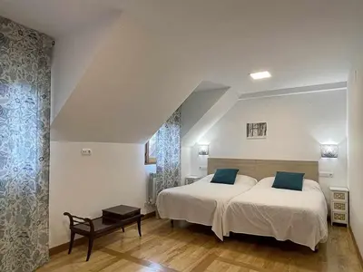 Cama o camas de una habitación en Casa Jabarde