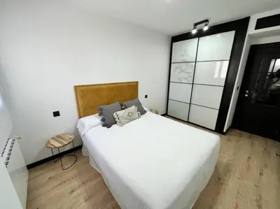 Cama o camas de una habitación en El Rincon de Martín