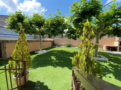Jardín al aire libre en Casa Juani